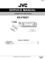 JVC KSFX-621-Service-Manual